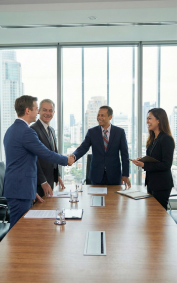 ridwan meeting salaman sama bule