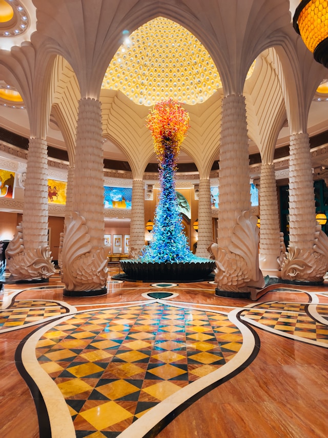 luxury resort interior